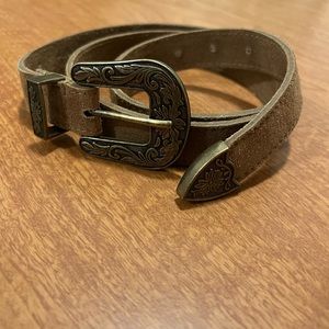 Free People Suede Belt